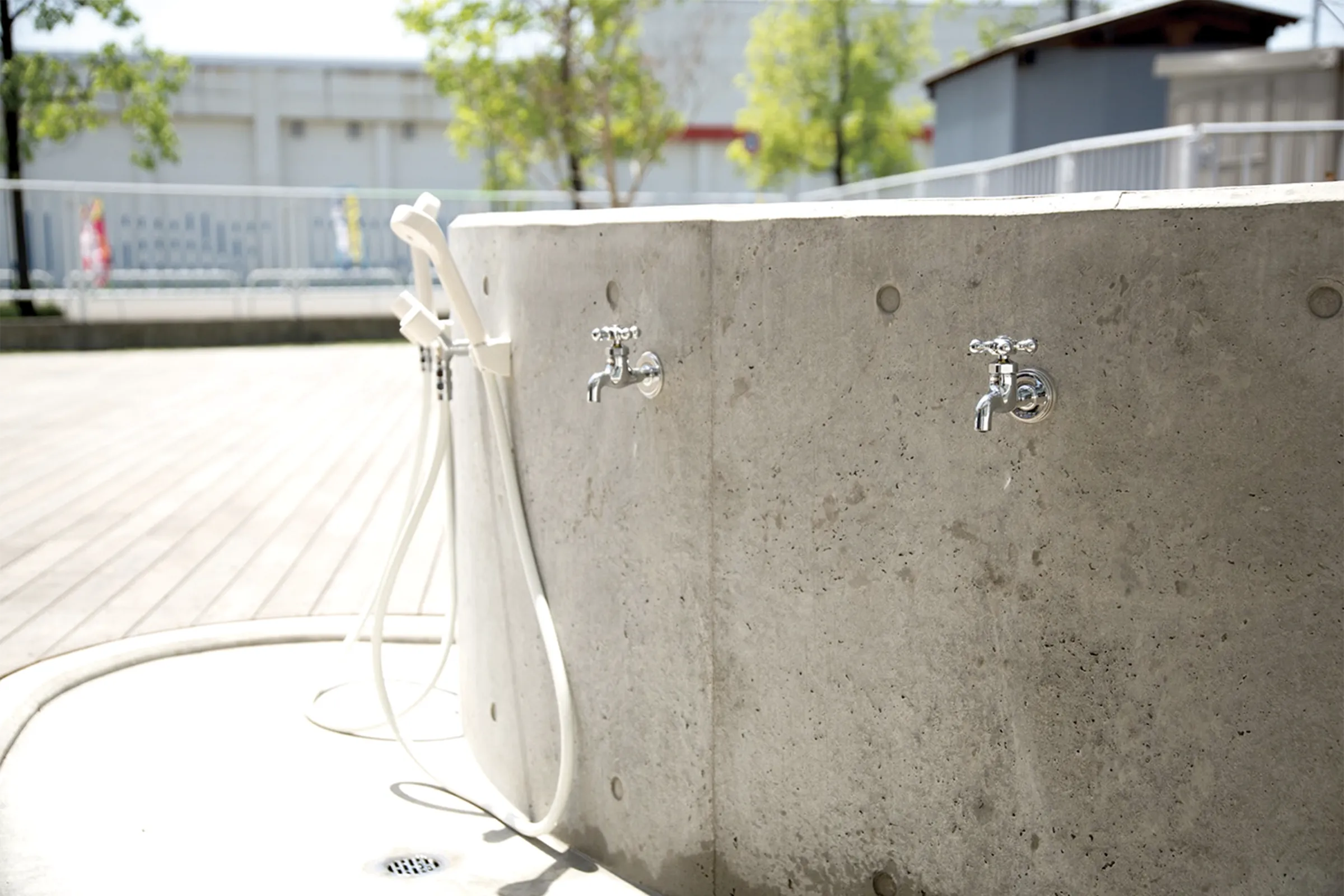 ウッドデッキテラス