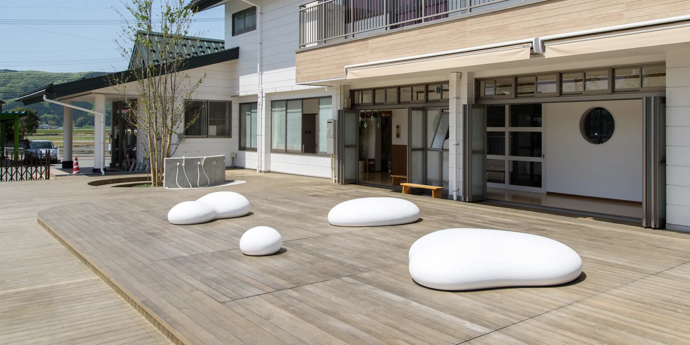 ウッドデッキテラス